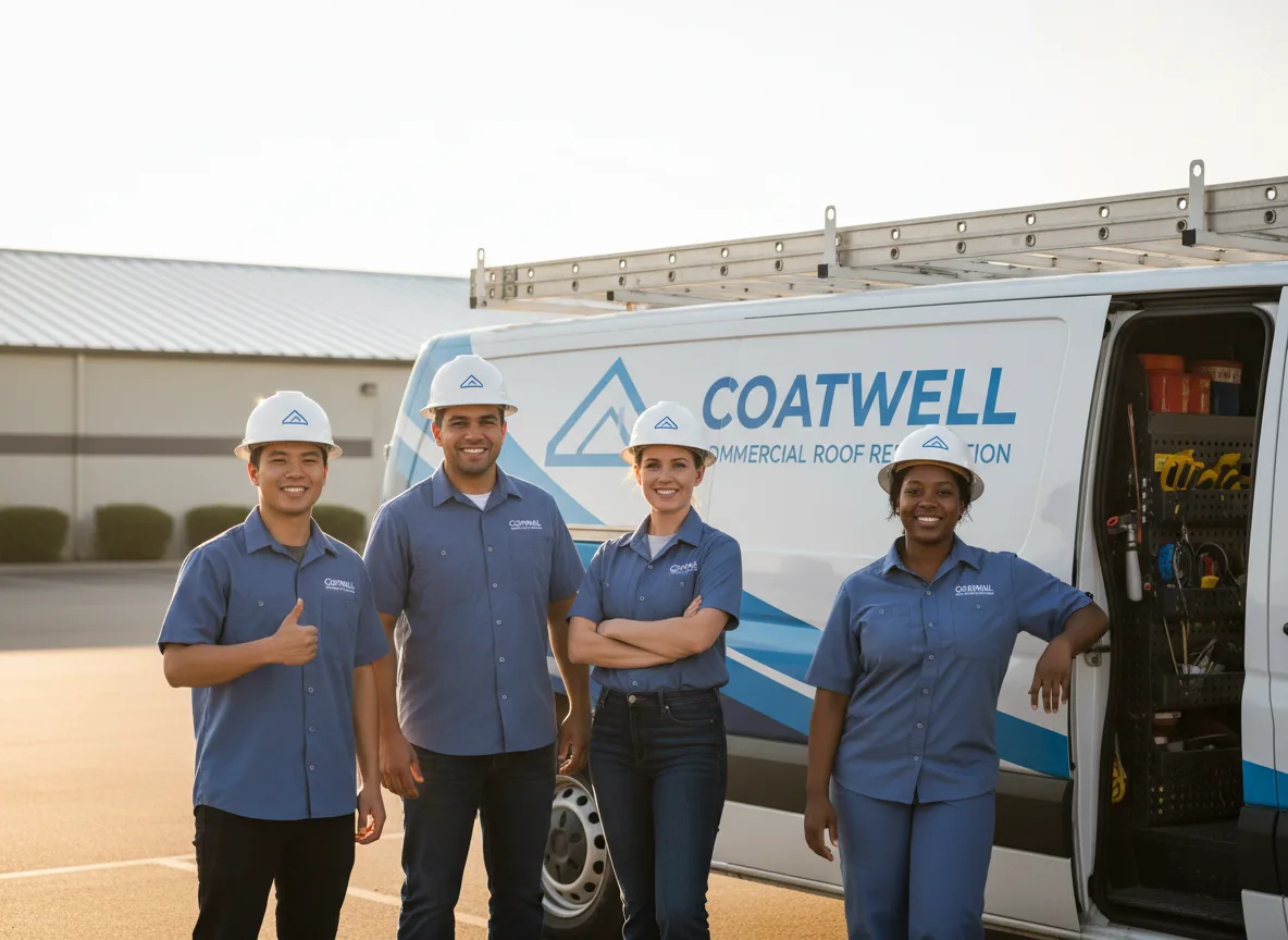Commercial roof coating company in Hastings, OK